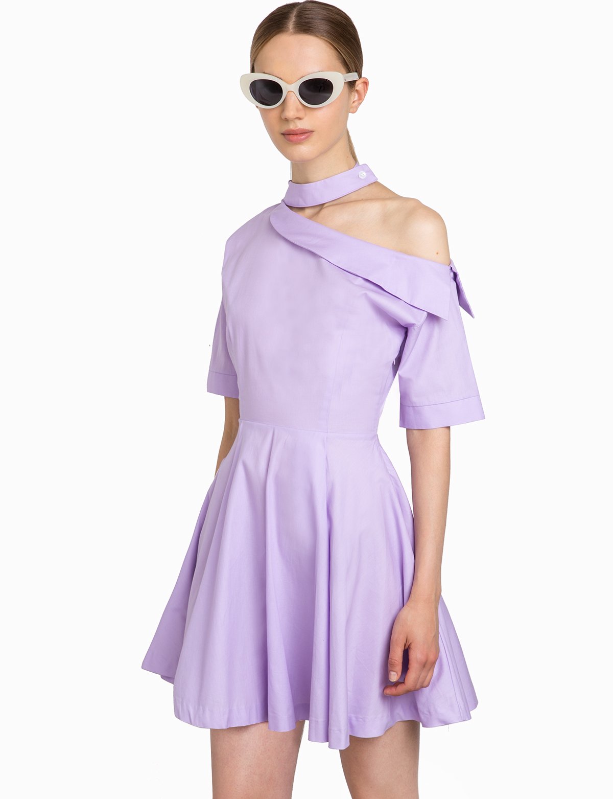 Kiko Light Purple Choker Dress