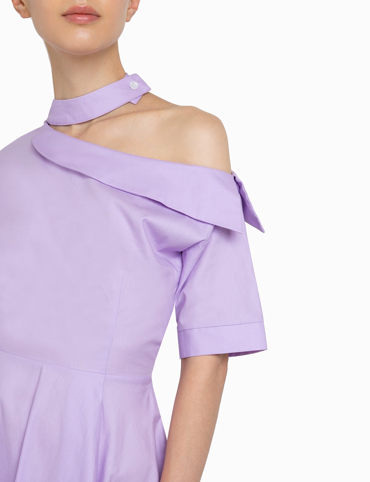 Kiko Light Purple Choker Dress