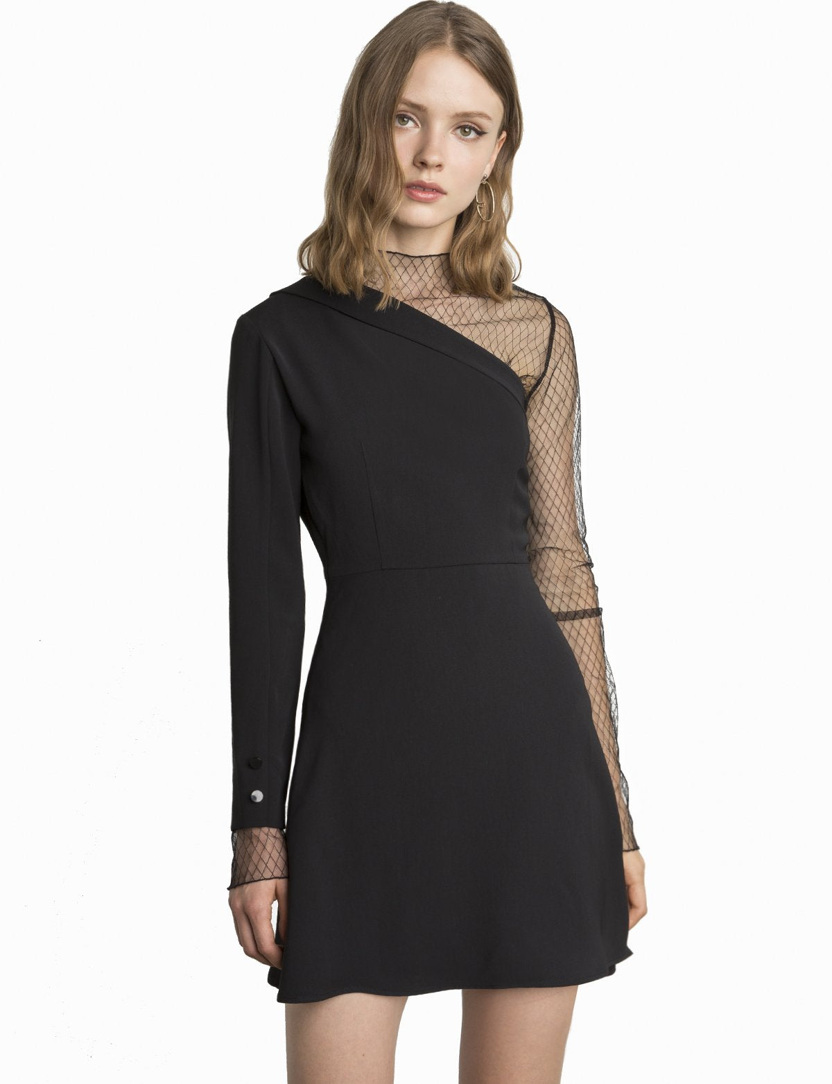 Cara One Shoulder Blazer Dress